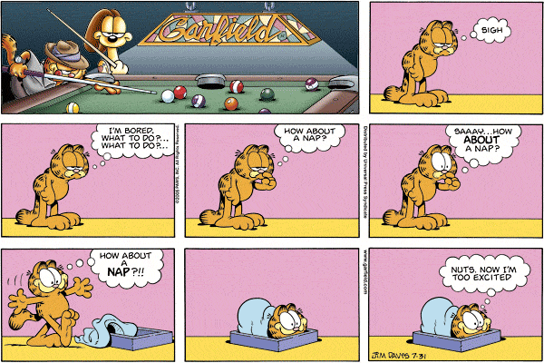 Garfield Nap