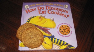 What little boy doesn't love dinosaurs and cookies?!